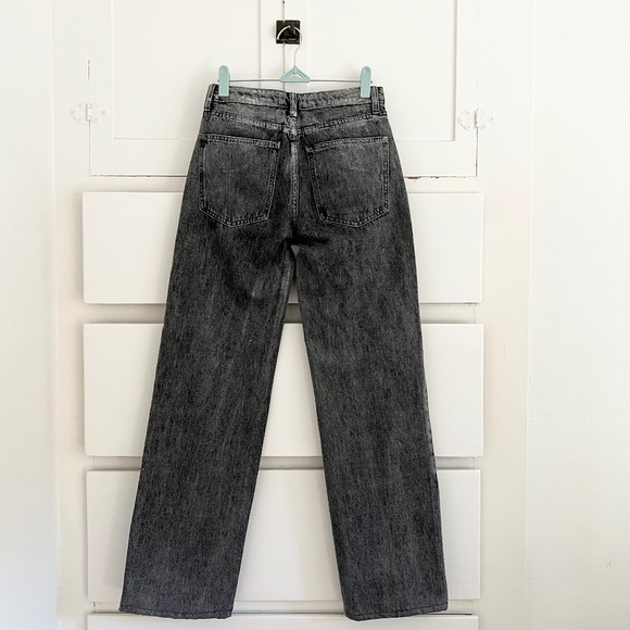 Benaar LA Metallic Gray High-Rise Jeans Size 26 / XS - Picture 4 of 7
